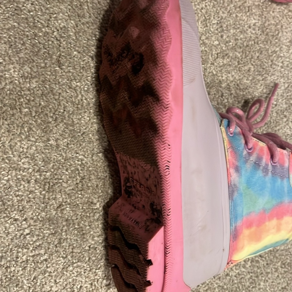 Girls tie die Sperry snow / rain boot - Picture 2 of 2